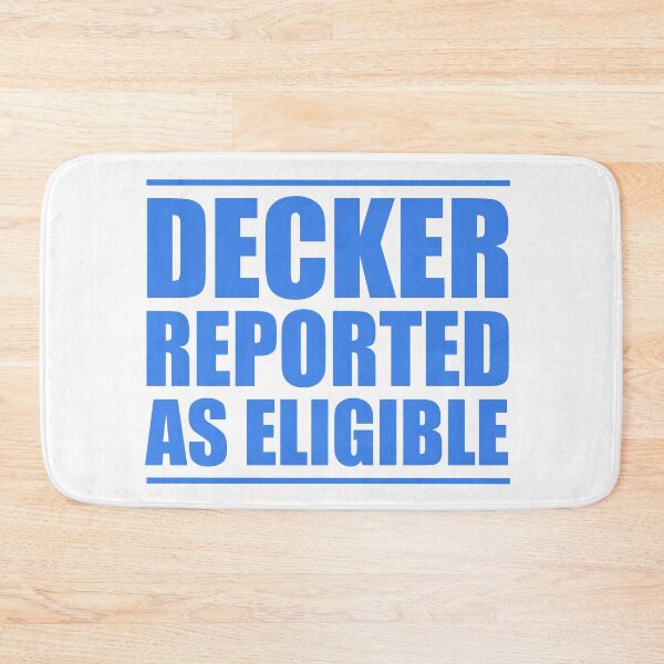 Item preview, Decker Reported As Eligible designed and sold by sheprint.
