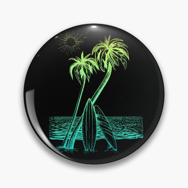 Item preview, Sunlit Canopy: Elevate Your Look with Bright Palm Tree Silhouettes designed and sold by Sun Sand & Sea Art.