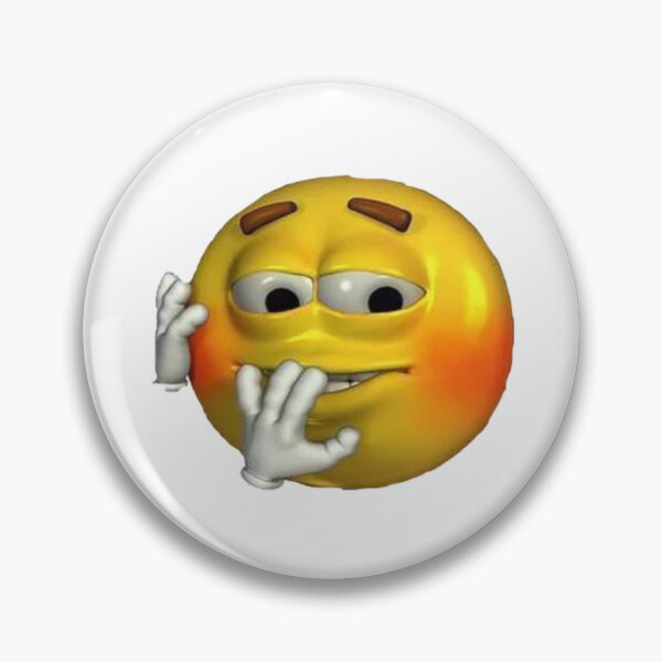 Artikelvorschau, Errötende Emoji-Reaktion entworfen und verkauft von dayas-rainydays.