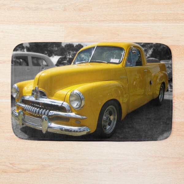 Artikelvorschau, Yellow Holden FJ Utility entworfen und verkauft von Cars around Adelaide.