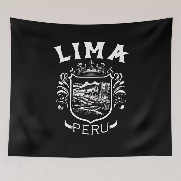 Item preview, Lima Peru Artistic Shield Seascape Capital designed and sold by SambaStyles.