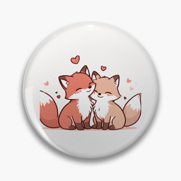 Item preview, Fox Couple Valentine's Day designed and sold by LemuellTrends.