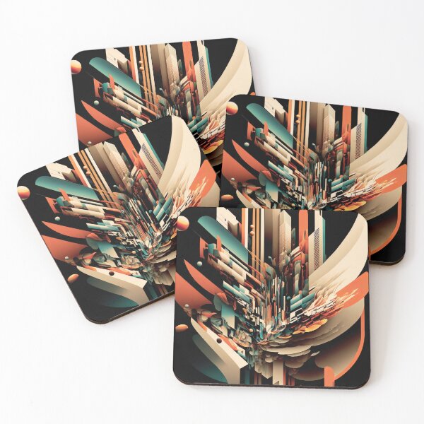 Item preview, Chromatic Surrealism: Abstract Art in Chrome designed and sold by iQuorra.