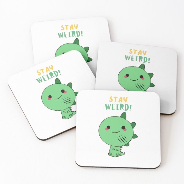 Item preview, Stay weird mini dinosaur - green designed and sold by Easywear.