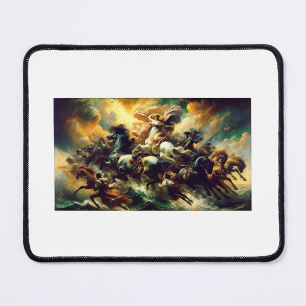 Item preview, Majestic Battle of Colors: A Fiery Clash of Contrasting Hues designed and sold by philxpage.