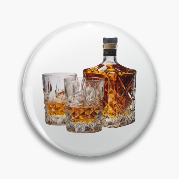 Item preview, Luxury Whiskey Bottle Alcoholic Drink into the Crystal Glass designed and sold by MNFTs.
