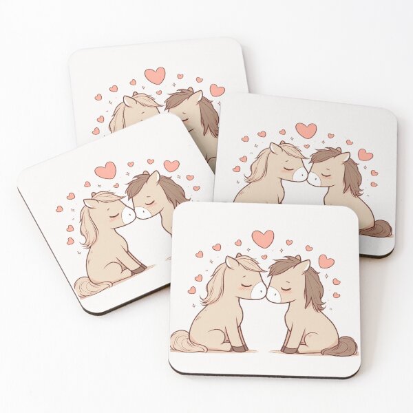 Item preview, Horse Couple Valentine's Day designed and sold by LemuellTrends.