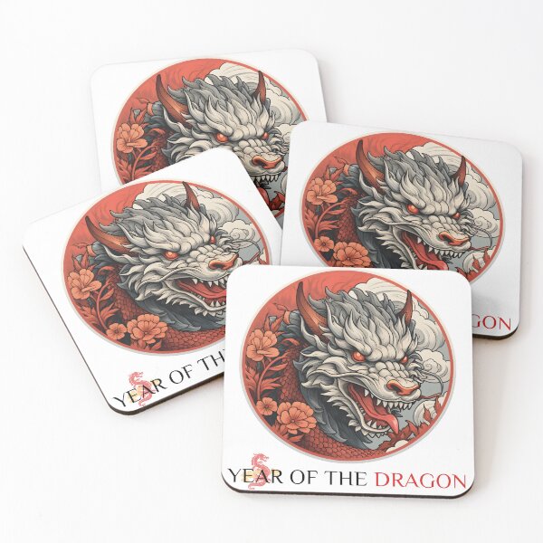 Item preview, Year Of The Dragon Art Chinese New Years 2024 designed and sold by VivaIconicPrint.