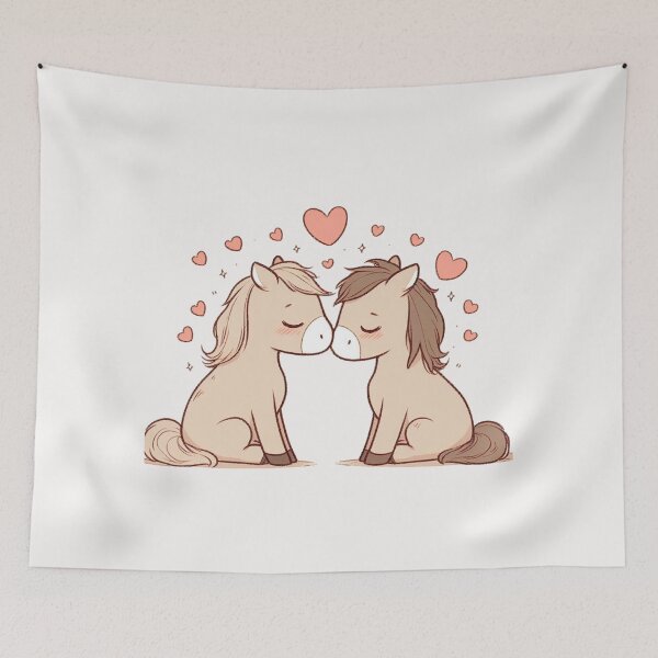Item preview, Horse Couple Valentine's Day designed and sold by LemuellTrends.