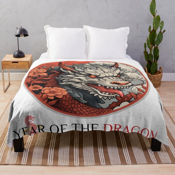 Item preview, Year Of The Dragon Art Chinese New Years 2024 designed and sold by VivaIconicPrint.
