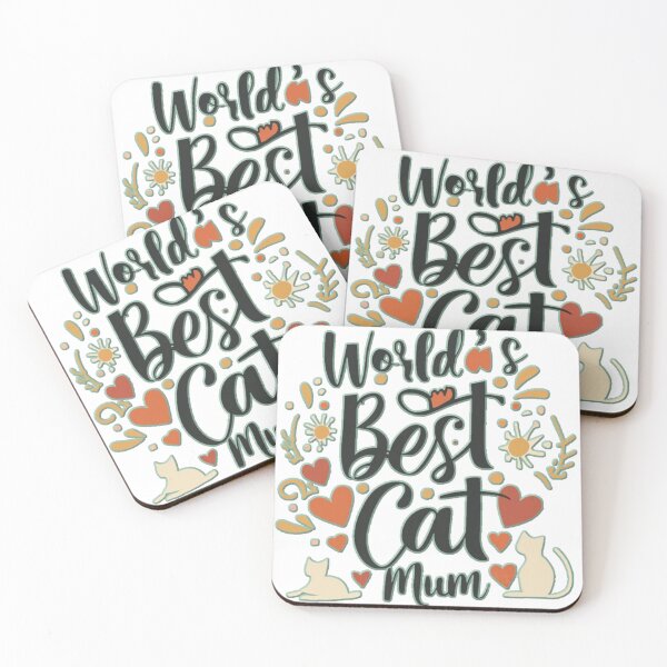 Item preview, World's Best Cat mum designed and sold by jnsmerchstore.