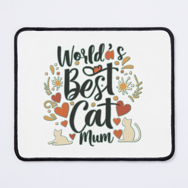 Item preview, World's Best Cat mum designed and sold by jnsmerchstore.