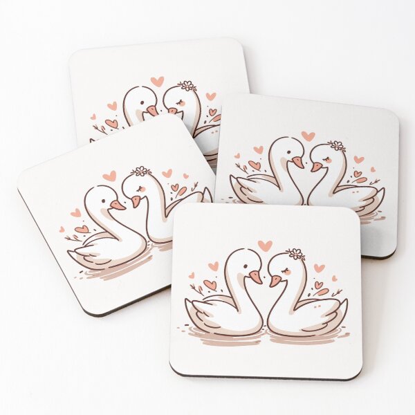 Item preview, Swan Couple Valentine's Day designed and sold by LemuellTrends.