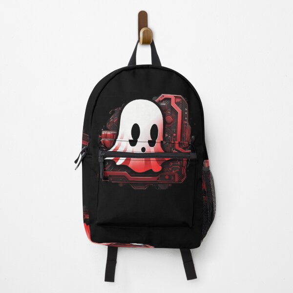 Item preview, Vibrant Friendship: Funny Mechanical Red Ghost designed and sold by Artedig.