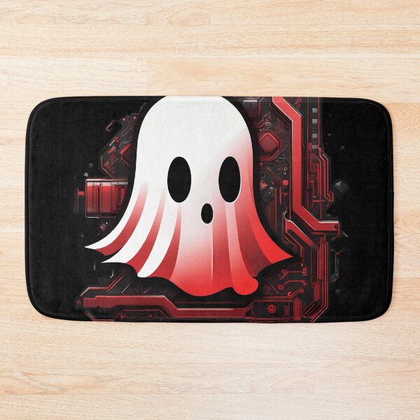 Item preview, Vibrant Friendship: Funny Mechanical Red Ghost designed and sold by Artedig.
