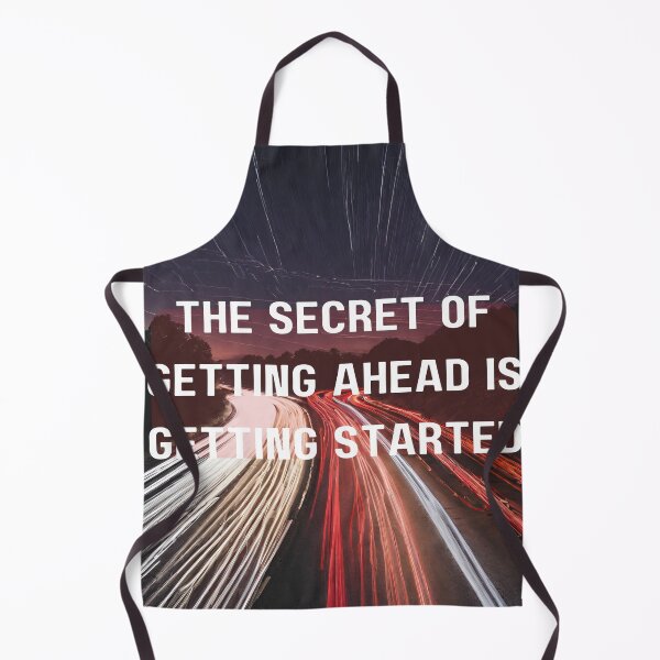 Item preview, The secret to getting ahead is getting started designed and sold by UrsaOasis.