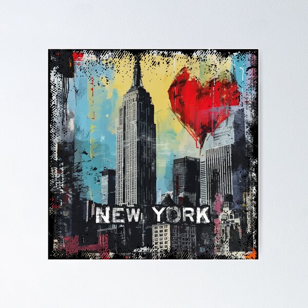 Item preview, I love New York - New Yorker, valentine's day designed and sold by Digital Sanctuary.