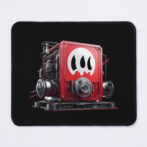 Item preview, Fun Presence: Smile of the Red Ghost designed and sold by Artedig.