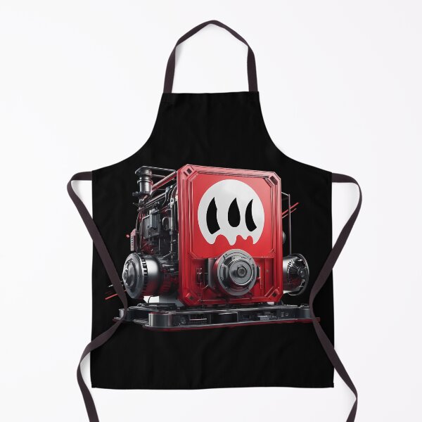Item preview, Fun Presence: Smile of the Red Ghost designed and sold by Artedig.