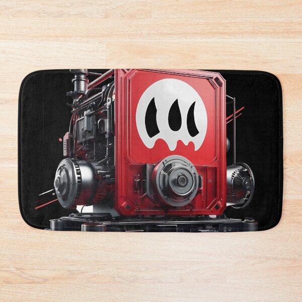 Item preview, Fun Presence: Smile of the Red Ghost designed and sold by Artedig.