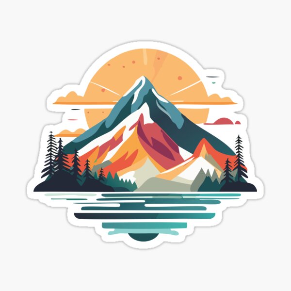 Item preview, Mountains 4 designed and sold by Alexandrea Brown.