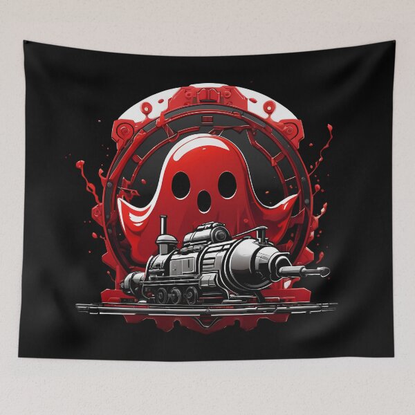 Item preview, Mechanical Laughter: The Funny Red Ghost designed and sold by Artedig.