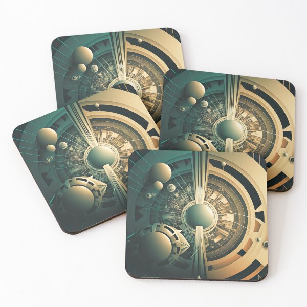 Item preview, Chrome Dreams: Surreal Abstract Art designed and sold by iQuorra.