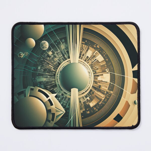 Item preview, Chrome Dreams: Surreal Abstract Art designed and sold by iQuorra.