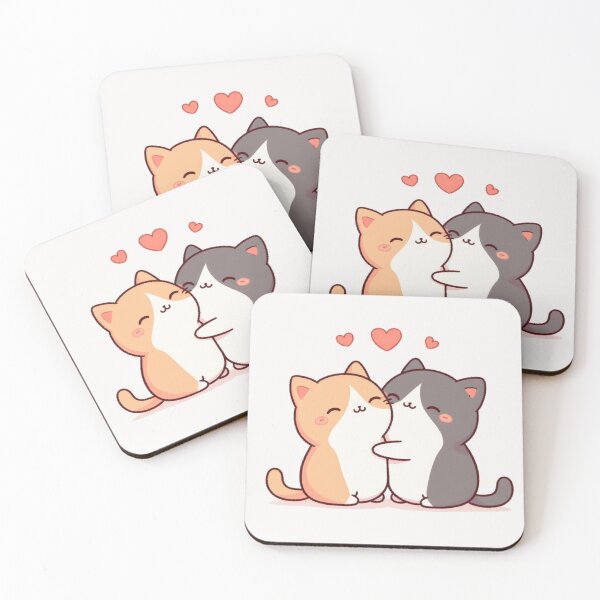 Item preview, Cat Couple Valentine's Day designed and sold by LemuellTrends.