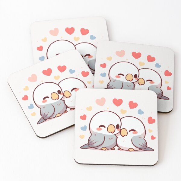 Item preview, Parrot Couple Valentine's Day designed and sold by LemuellTrends.