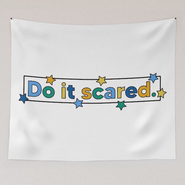 Item preview, Do it scared. designed and sold by mynameisliana.