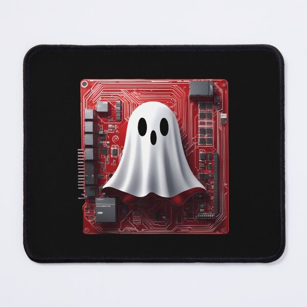 Item preview, Funny Face: The Smiling Red Ghost designed and sold by Artedig.