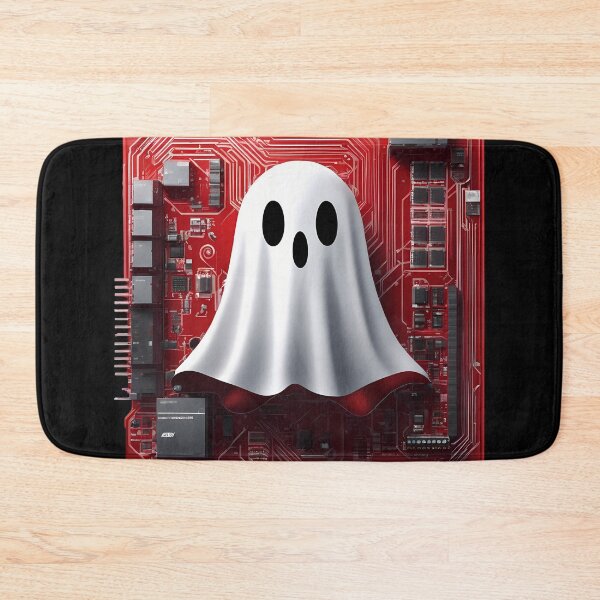 Item preview, Funny Face: The Smiling Red Ghost designed and sold by Artedig.