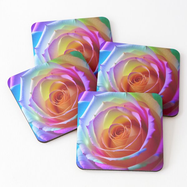Item preview, rainbow rose designed and sold by Kosm1kuniverse.