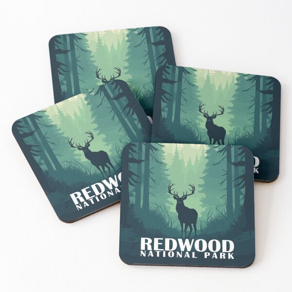 Item preview, Minimalistic Redwood National Park California designed and sold by Marciolini.