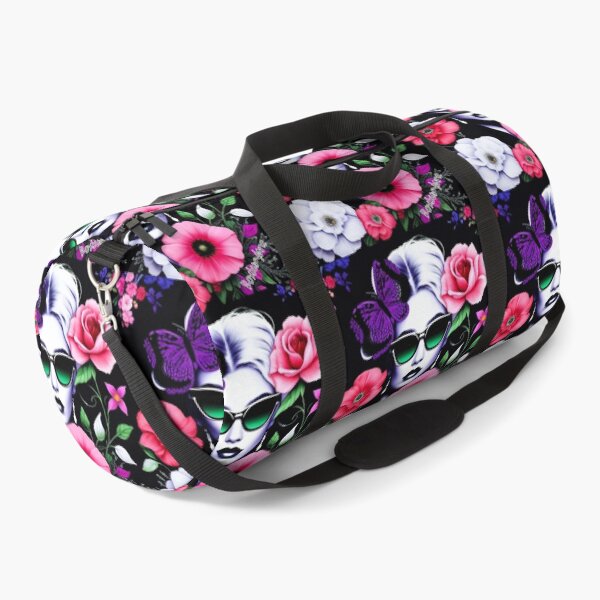 Item preview, Color inversion floral fashion print designed and sold by Roxburylane.