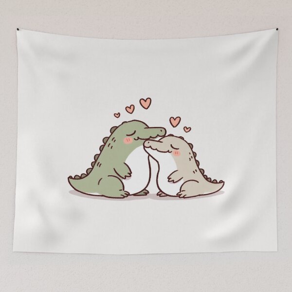 Item preview, Alligator Couple Valentine's Day designed and sold by LemuellTrends.