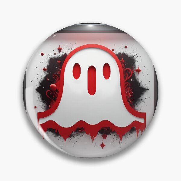 Item preview, Vibrant Friendship: Laughing Mechanical Red Ghost designed and sold by Artedig.