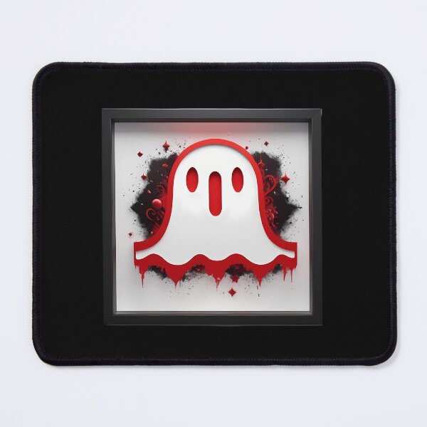 Item preview, Vibrant Friendship: Laughing Mechanical Red Ghost designed and sold by Artedig.