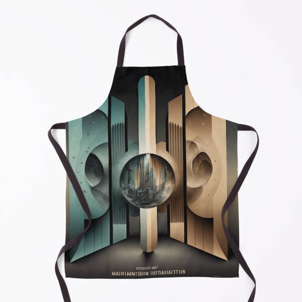 Item preview, Chromatic Surrealism: Abstract Art in Chrome Hues designed and sold by iQuorra.