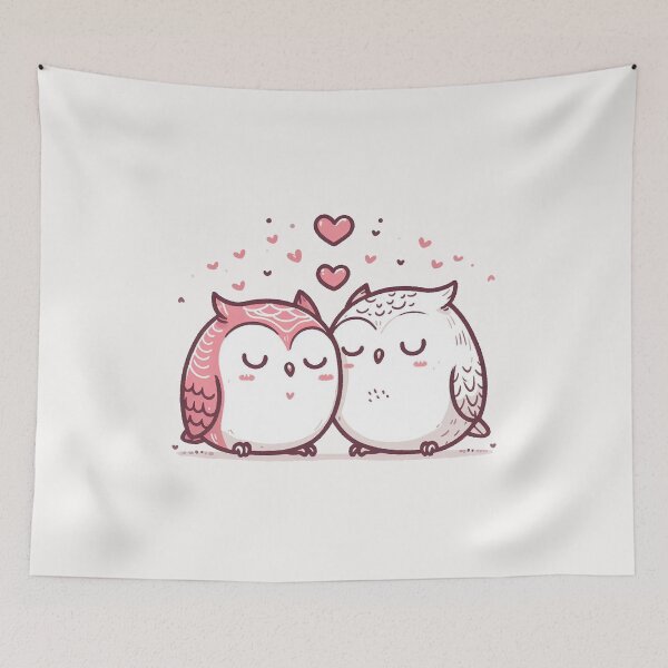 Item preview, Owl Couple Valentine's Day designed and sold by LemuellTrends.