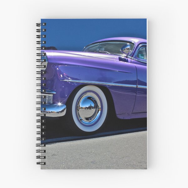 Item preview, Purple Chevrolet Two Ten at night. designed and sold by Cars around Adelaide.