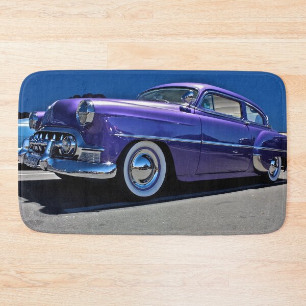 Item preview, Purple Chevrolet Two Ten at night. designed and sold by Cars around Adelaide.