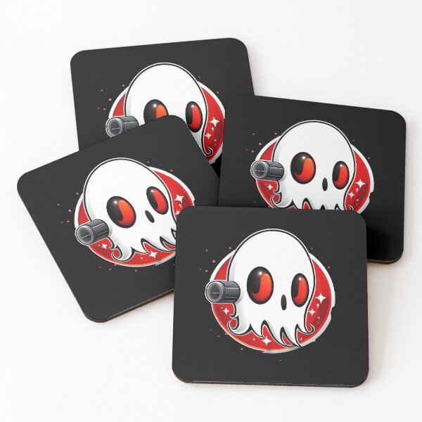 Item preview, Laughing Melody: Funny Mechanical Red Ghost designed and sold by Artedig.