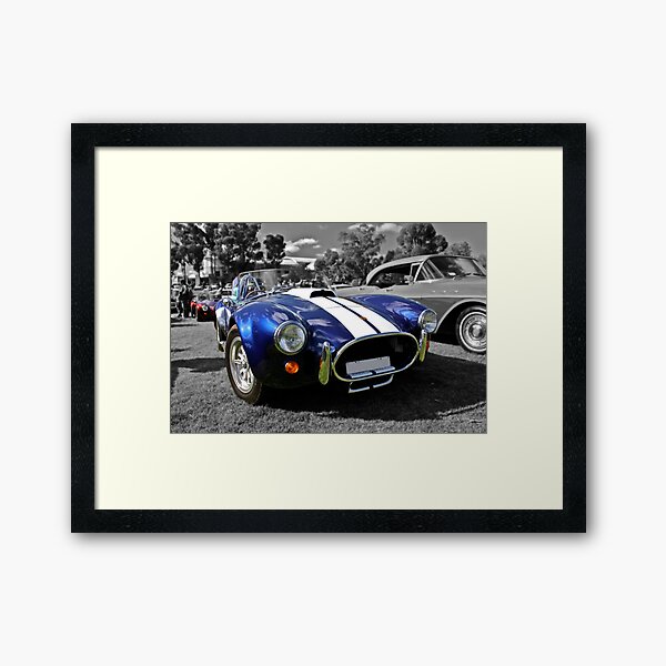 Super Car Collection Print Iconic Cars Through History Wall Art Poster 