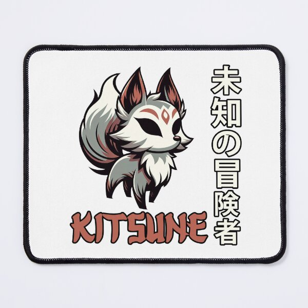 Artikelvorschau, Kitsune – 未知の冒険者 (Unbekannter Abenteurer), süßer Fuchs entworfen und verkauft von shypixels.