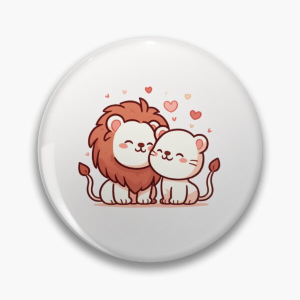Item preview, Lion Couple Valentine's Day designed and sold by LemuellTrends.