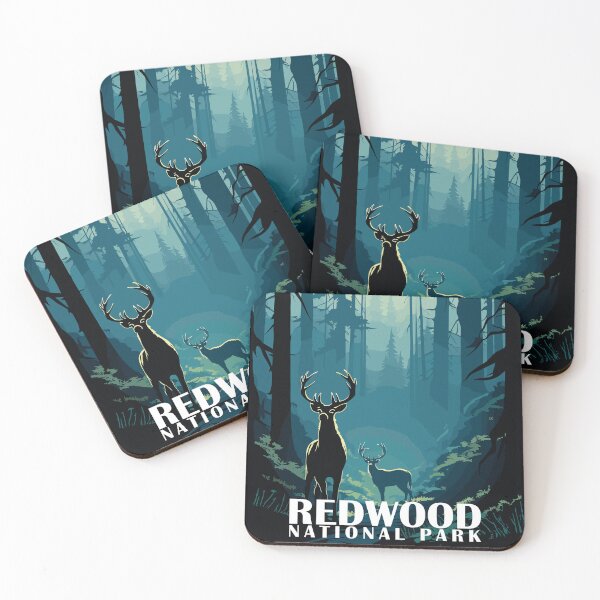Item preview, Minimalistic Redwood National Park California designed and sold by Marciolini.