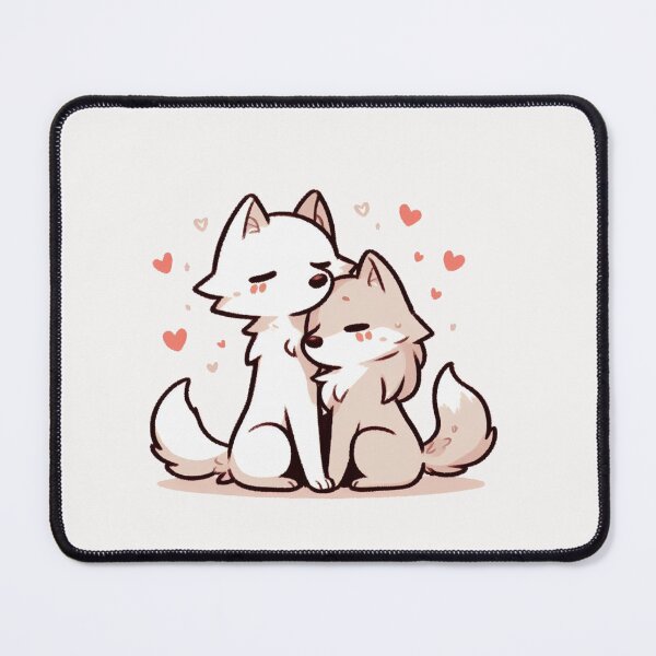 Item preview, Wolf Couple Valentine's Day designed and sold by LemuellTrends.