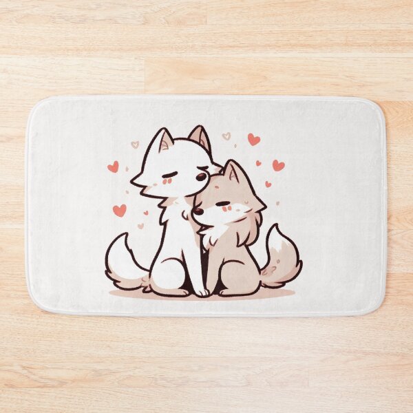 Item preview, Wolf Couple Valentine's Day designed and sold by LemuellTrends.